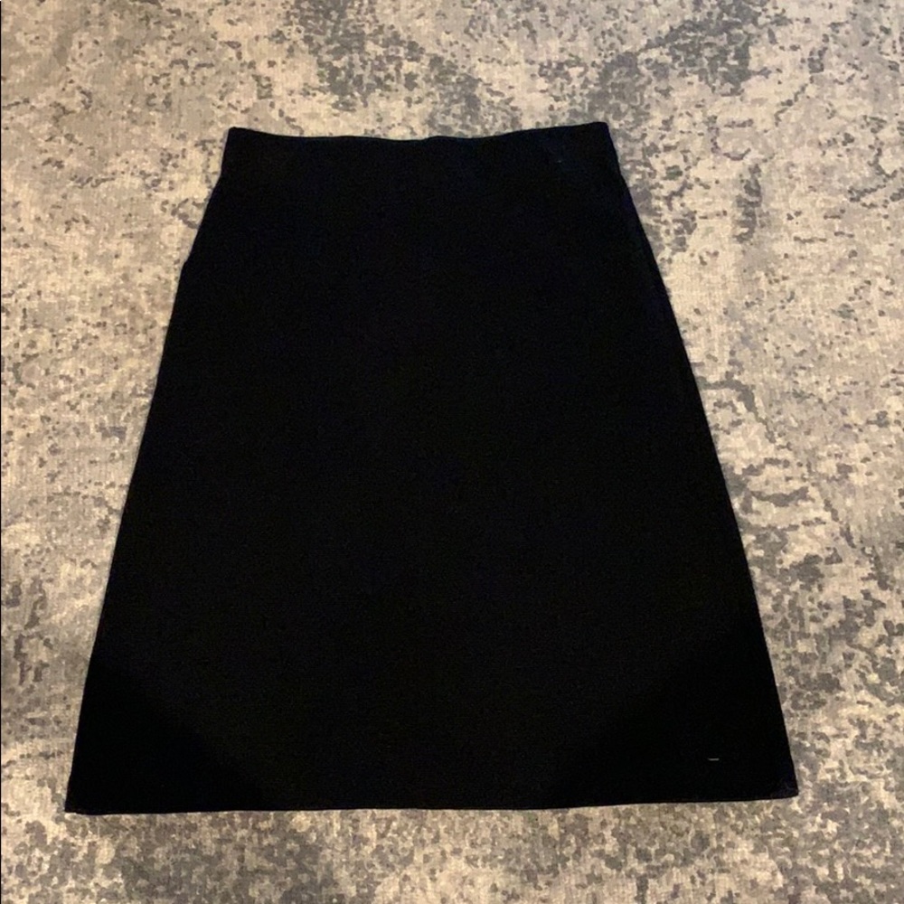Black Knit Loft Skirt Size XS